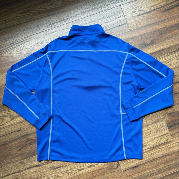 Columbia Golf Blue UK Quarter Zip Pullover. Large. - Picture 2 of 4